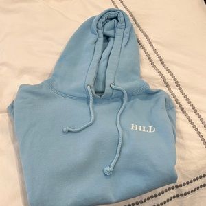 Shadow hill powder blue hoodie